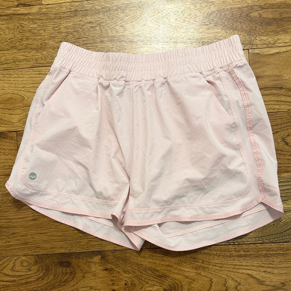Senita Athletics Light Pink Women's Athletic Shorts